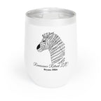 Chic Tumbler with Mandala Zebra Design