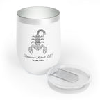 Chic Tumbler with Mandala Scorpion Design