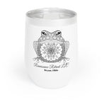 Chic Tumbler with Mandala Frog Design