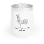 Chic Tumbler with Mandala Rooster Design