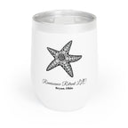 Chic Tumbler with Mandala Starfish Design