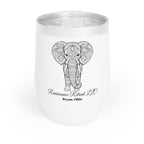 Chic Tumbler with Mandala Elephant Design