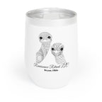 Chic Tumbler with Mandala Ostrich Design
