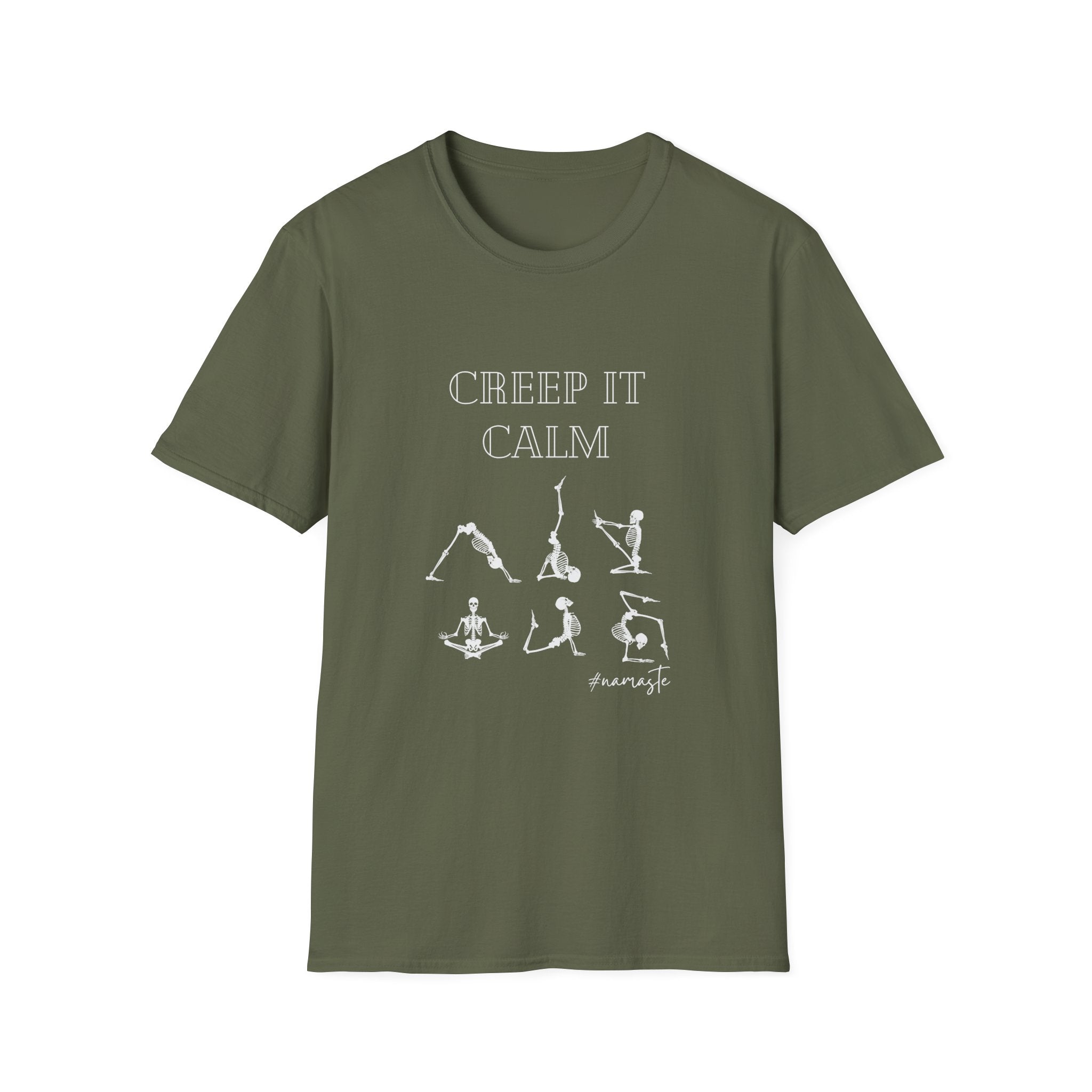 Unisex Creep It Calm Yoga T-Shirt