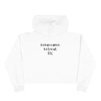 Chill Vibes Crop Hoodie: Dead Tired, But Relaxed
