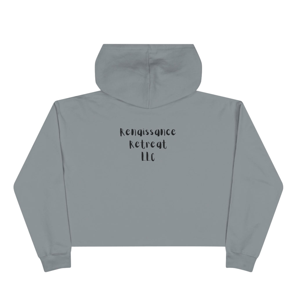 Chill Vibes Crop Hoodie: Dead Tired, But Relaxed