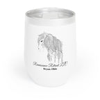 Chic Tumbler with Mandala Horse Design