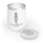 Chic Tumbler with Mandala Meerkat Design