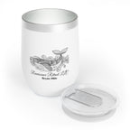 Chic Tumbler with Mandala Whale Design