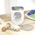 Chic Tumbler with Mandala Hedgehog Design