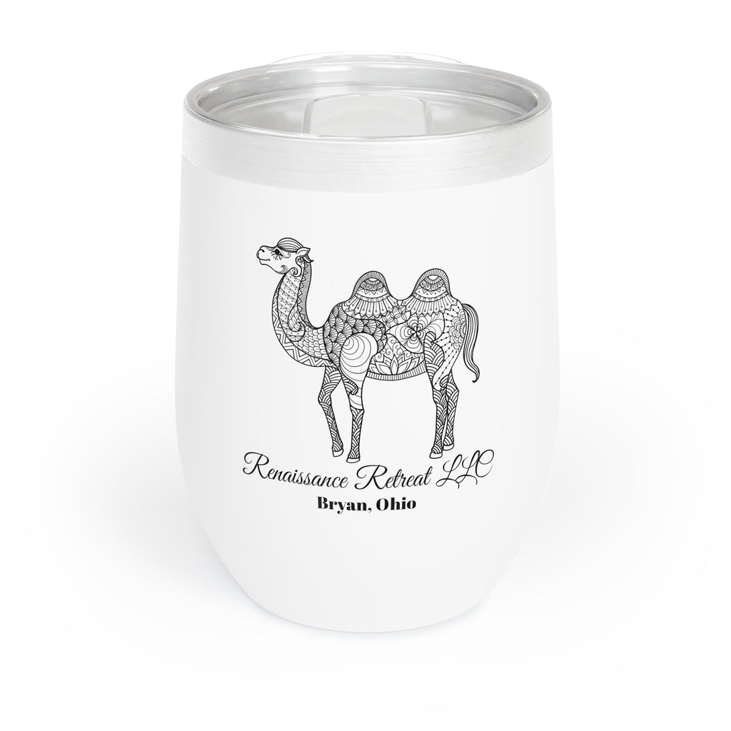 Chic Tumbler with Mandala Camel Design