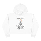 Chill Vibes Crop Hoodie: Dead Tired, But Relaxed