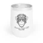 Chic Tumbler with Mandala Chimpanzee Design