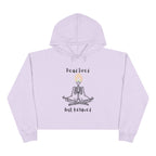 Chill Vibes Crop Hoodie: Dead Tired, But Relaxed