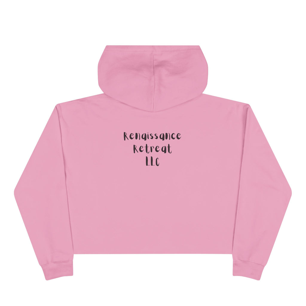 Chill Vibes Crop Hoodie: Dead Tired, But Relaxed