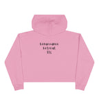 Chill Vibes Crop Hoodie: Dead Tired, But Relaxed