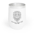 Chic Tumbler with Mandala Lion Design