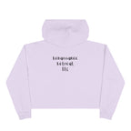 Chill Vibes Crop Hoodie: Dead Tired, But Relaxed