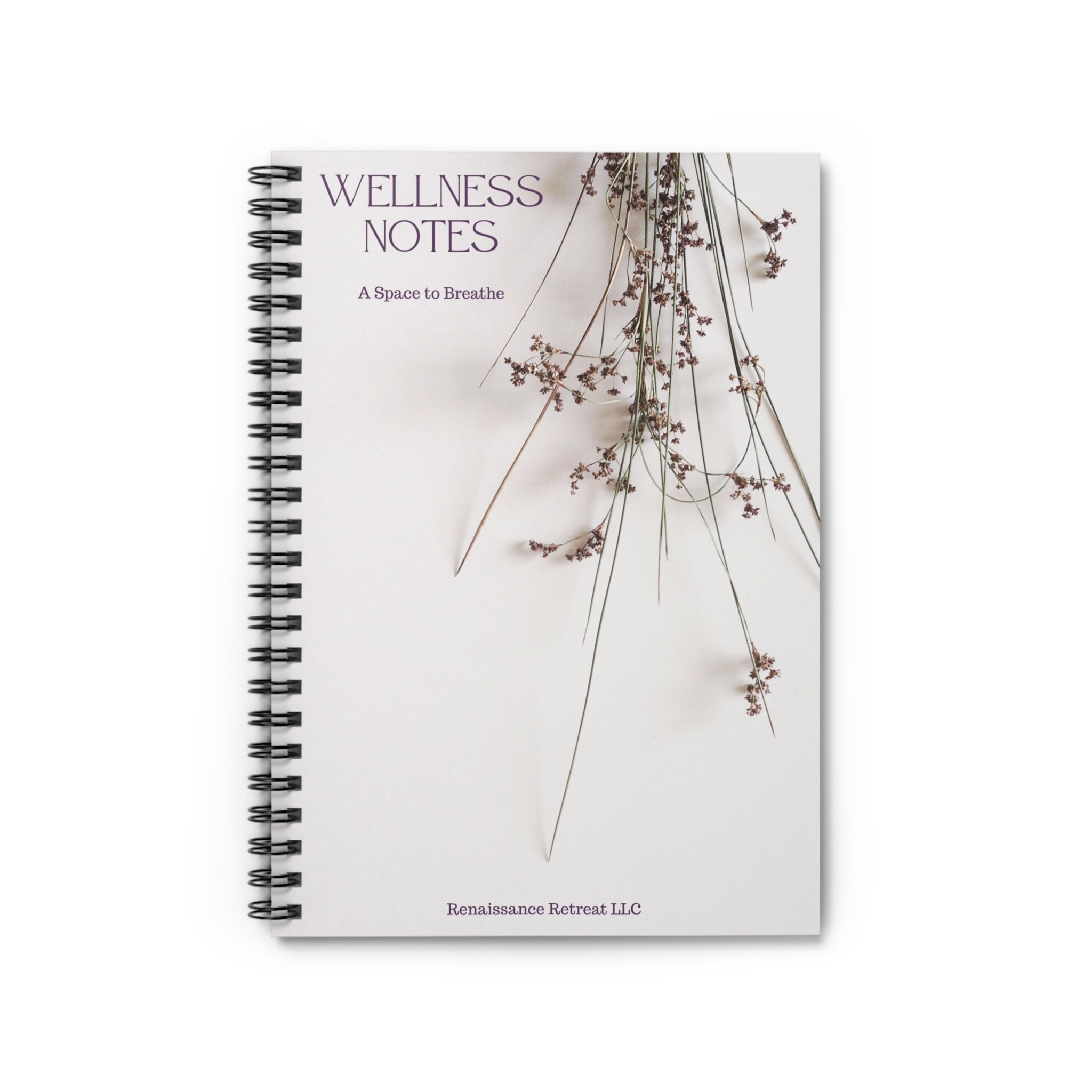 Notes, Naps & Namaste – Spa-Inspired Notebook