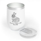 Chic Tumbler with Mandala Bunny Design