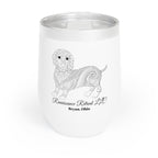 Chic Tumbler with Mandala Dachshund Design